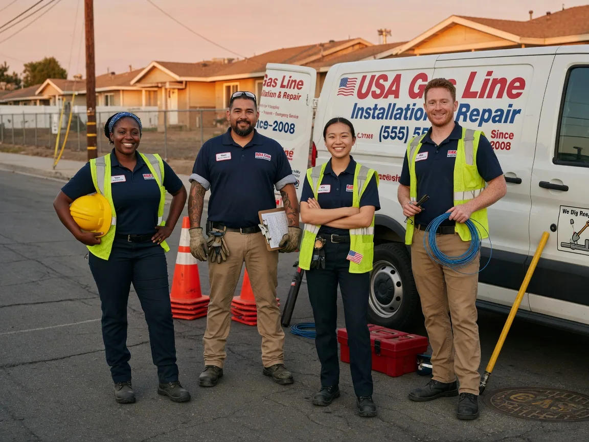 Gas Line Installation company in Bluffton, IN